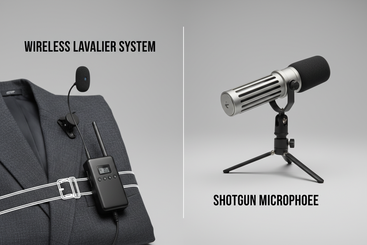 Wireless Lavalier vs Shotgun Microphone: Which Is Better for Vlogging?