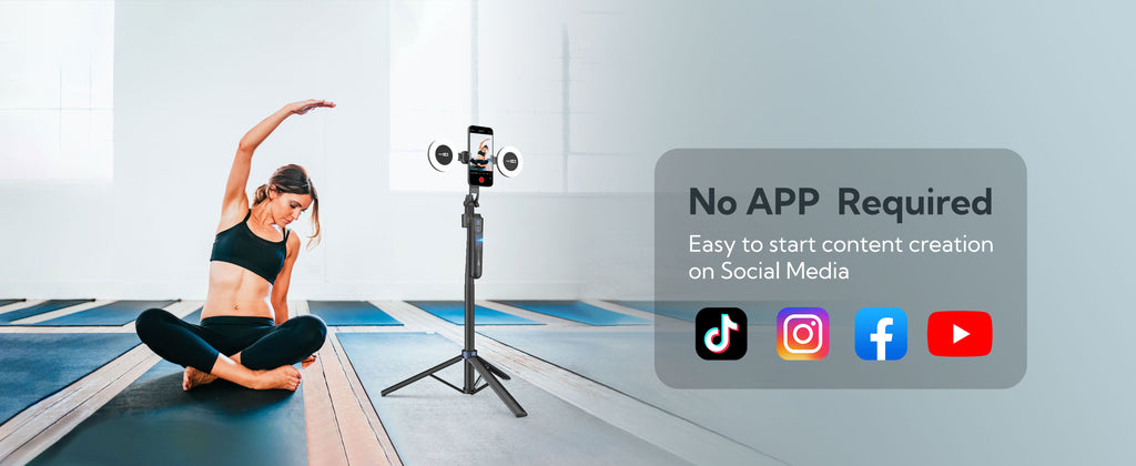 USKEYVISION UTK-02 Auto Face Tracking Tripod – product detail image 3