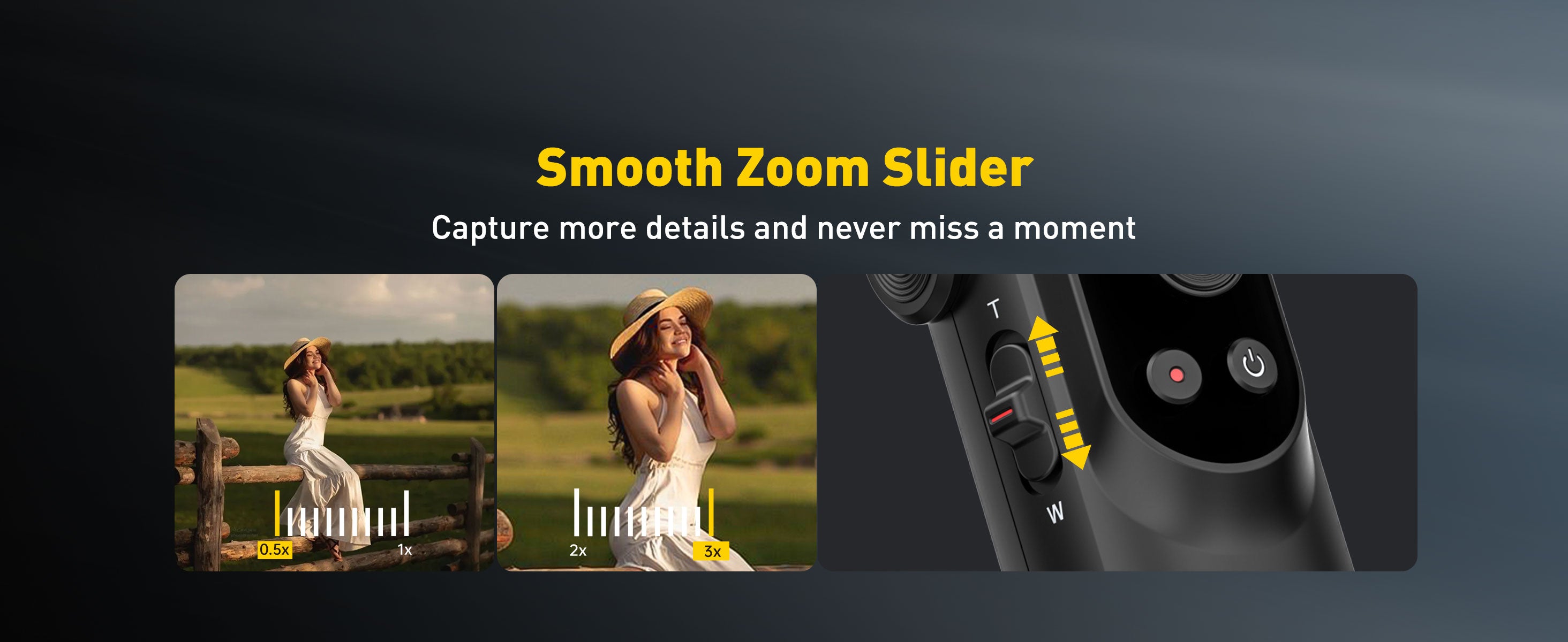 AOCHUAN Smart X 3-Axis Gimbal Stabilizer (Black) – product detail image 5