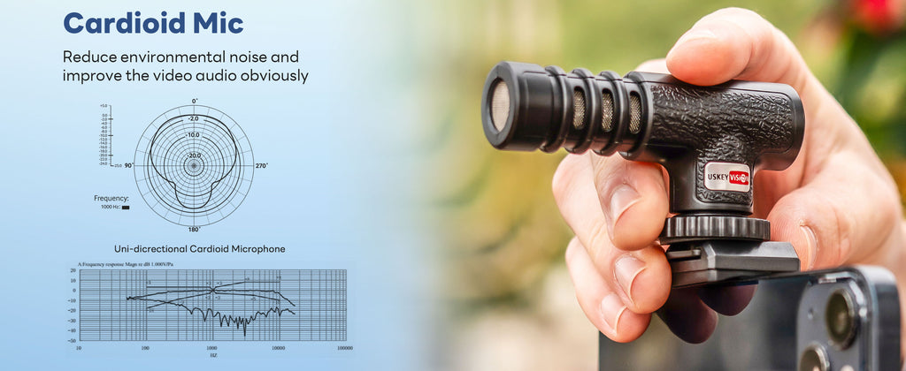 USKEYVISION Vlog K2 Smartphone Kit – product detail image 4