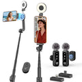 USKEYVISION Magnetic Selfie Stick Tripod with Light – main product image