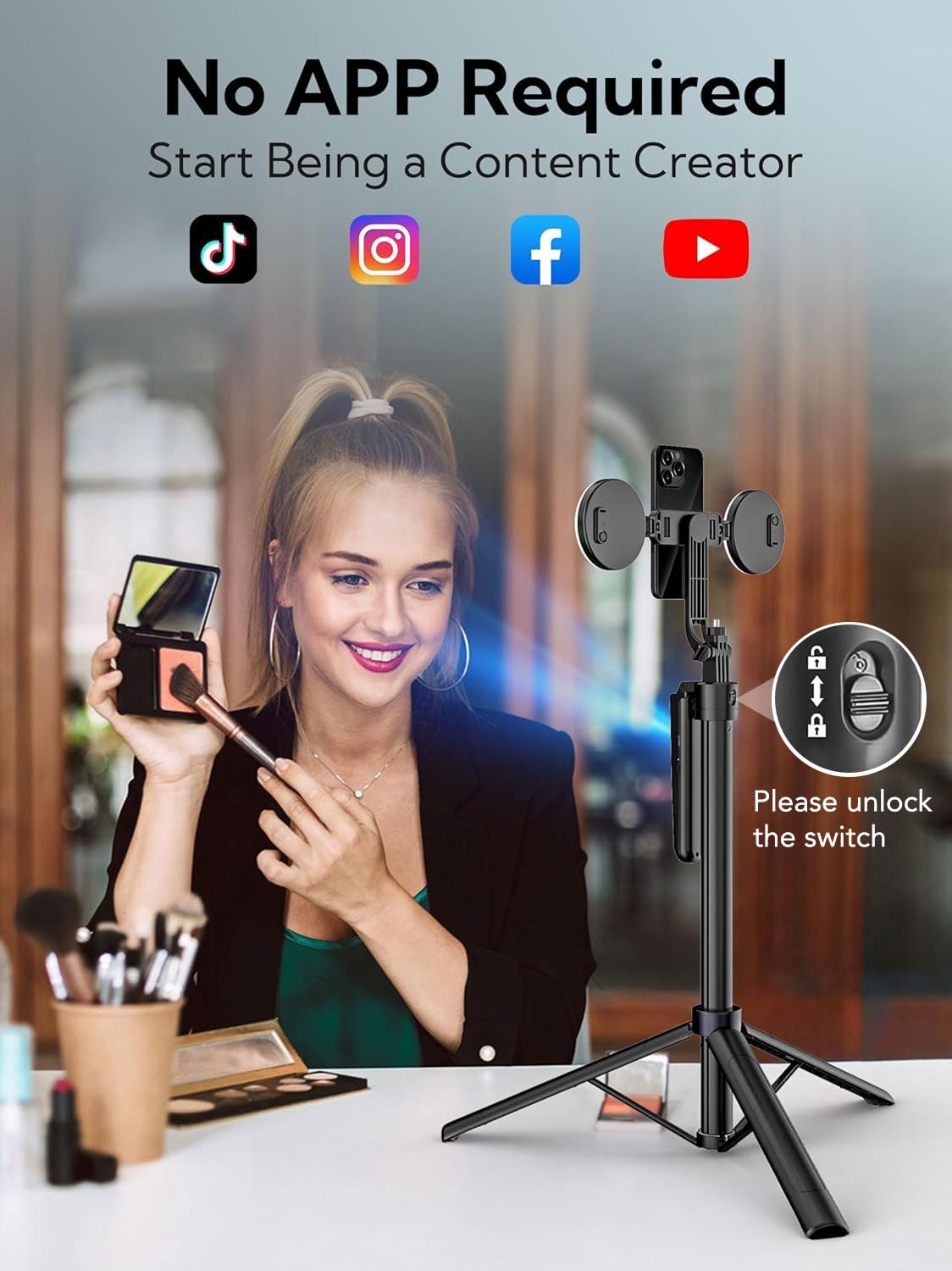 USKEYVISION UTK-02 Auto Face Tracking Tripod – feature image 2