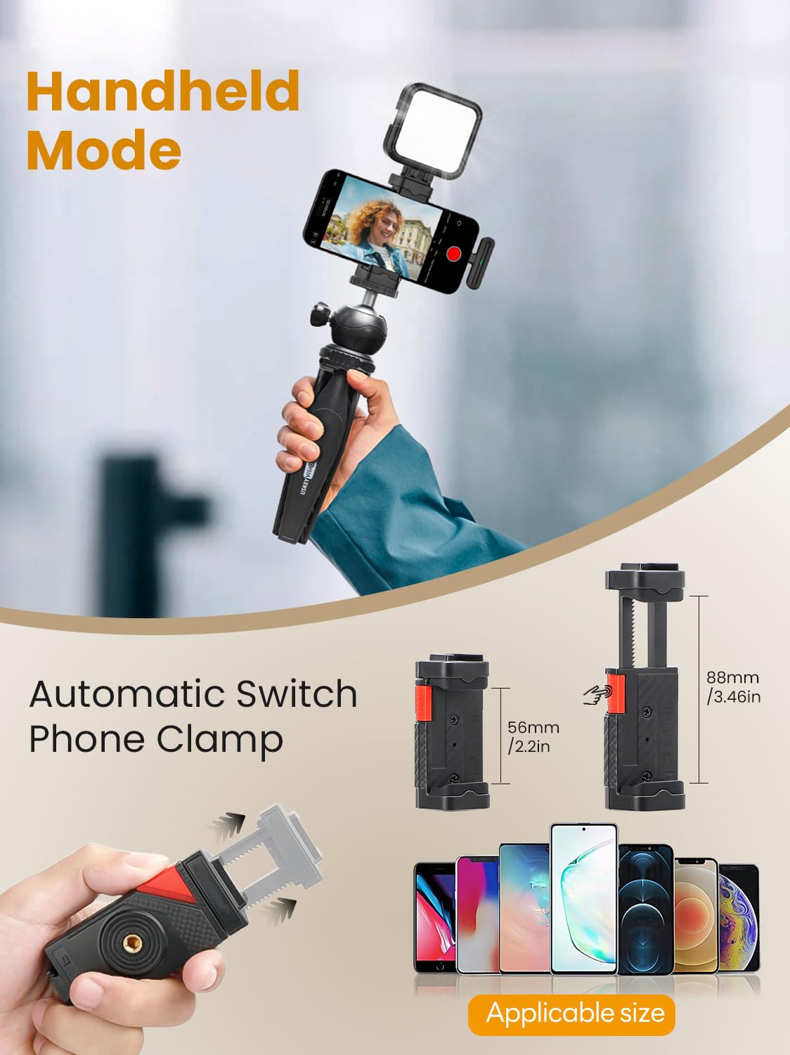 USKEYVISION Vlog K5 with Wireless Lavalier Mic – feature image 3