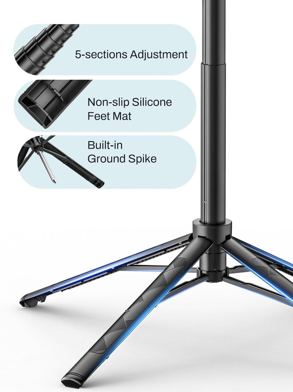 USKEYVISION Vlogging Kit with 68in Tripod – feature image 7