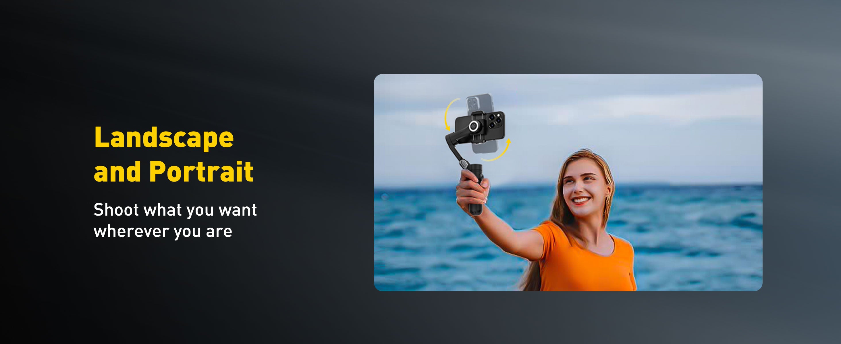 AOCHUAN Smart X 3-Axis Gimbal Stabilizer (Black) – product detail image 6
