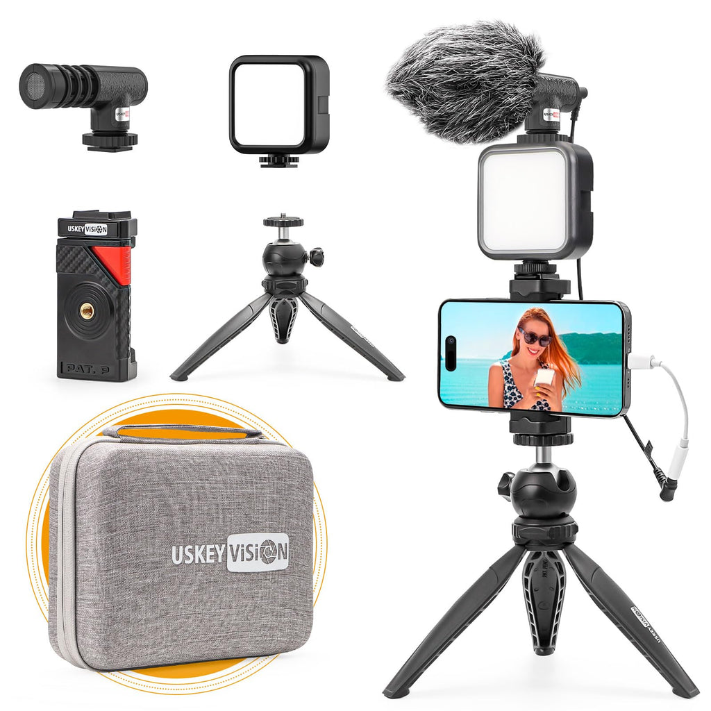 USKEYVISION Vlog K2 Smartphone Kit – main product image