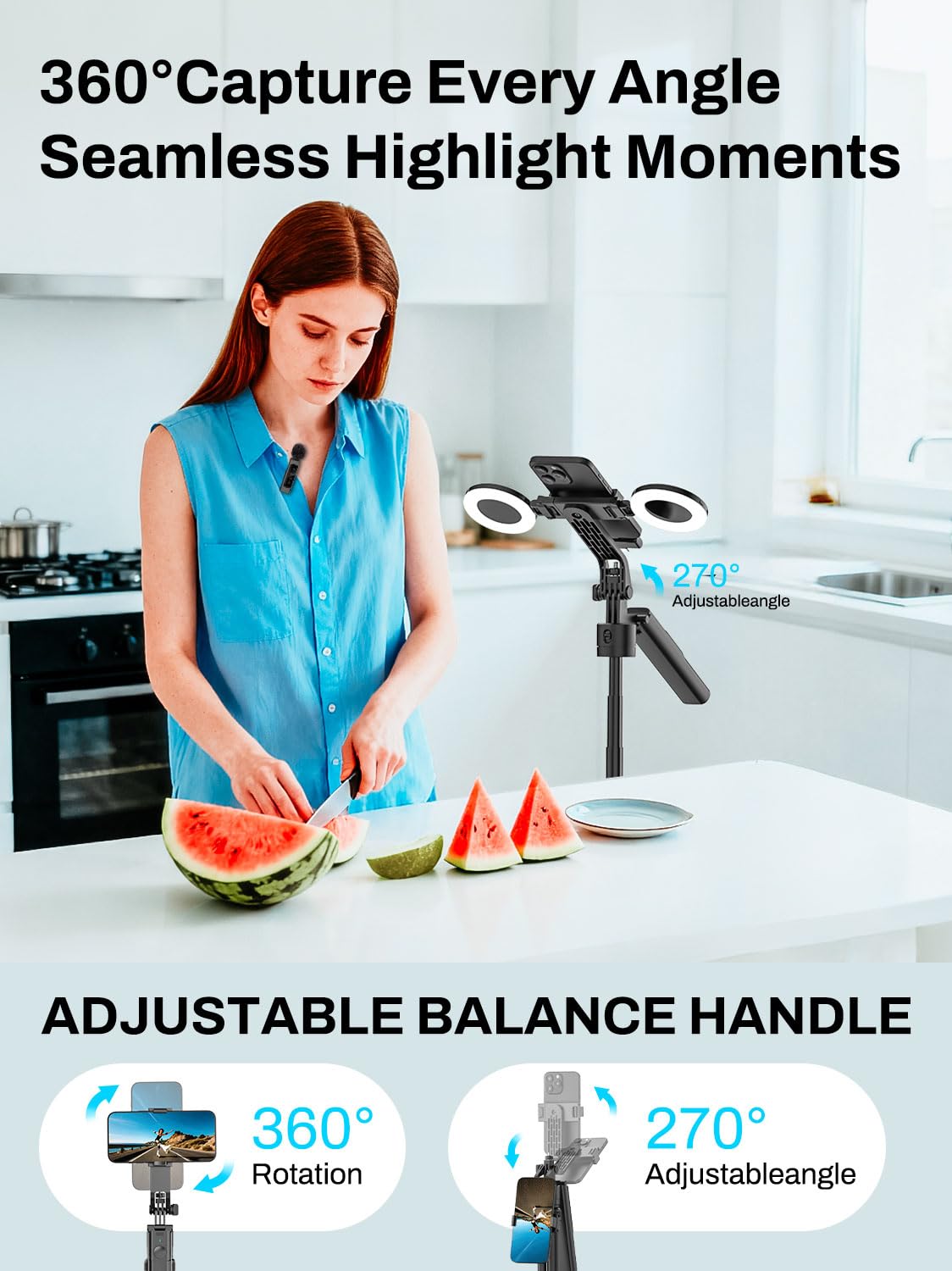 USKEYVISION R01 Kit with Face Tracking Tripod – feature image 5