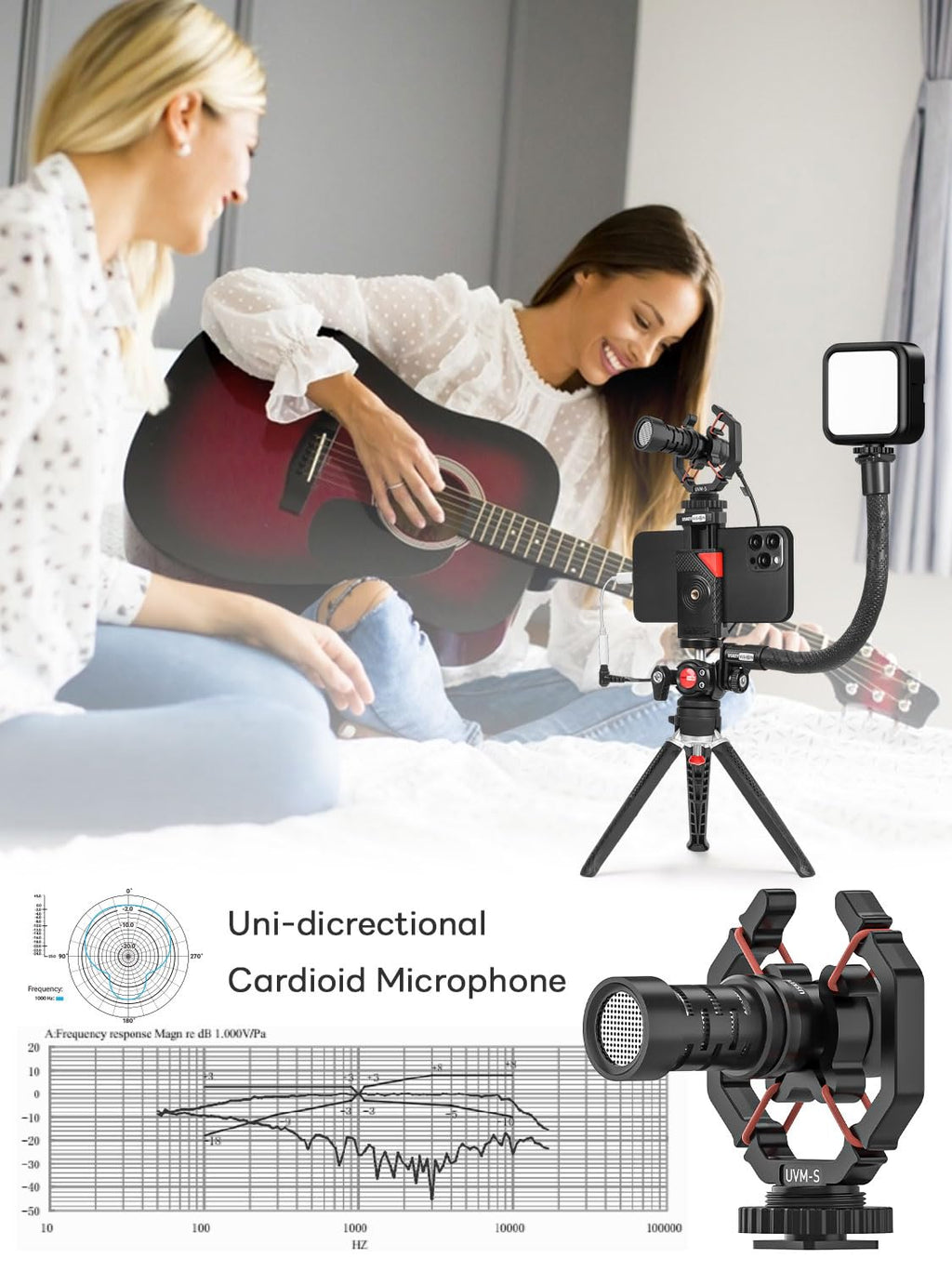 USKEYVISION V-Master Smartphone Video Kit – feature image 6