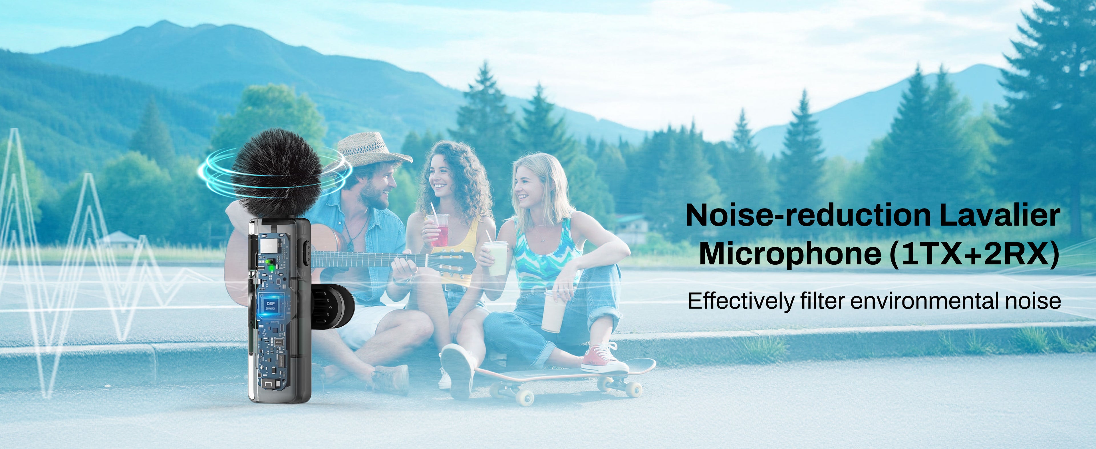 USKEYVISION Vlogging Kit with 68in Tripod – product detail image 5