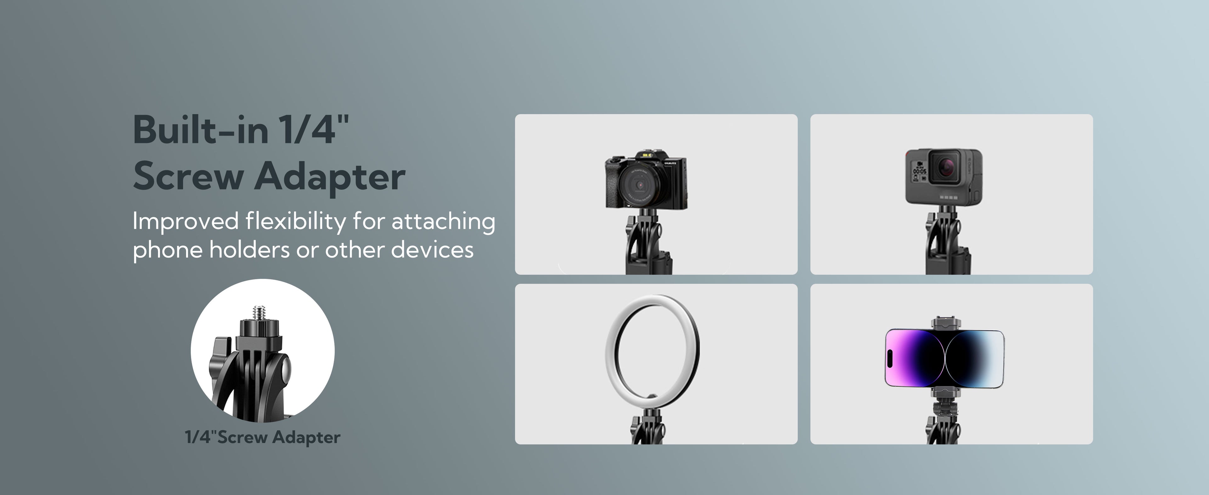 USKEYVISION UTK-02 Auto Face Tracking Tripod – product detail image 8