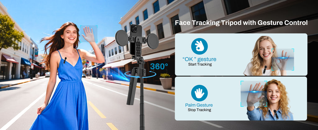 USKEYVISION Vlogging Kit with 68in Tripod – product detail image 2
