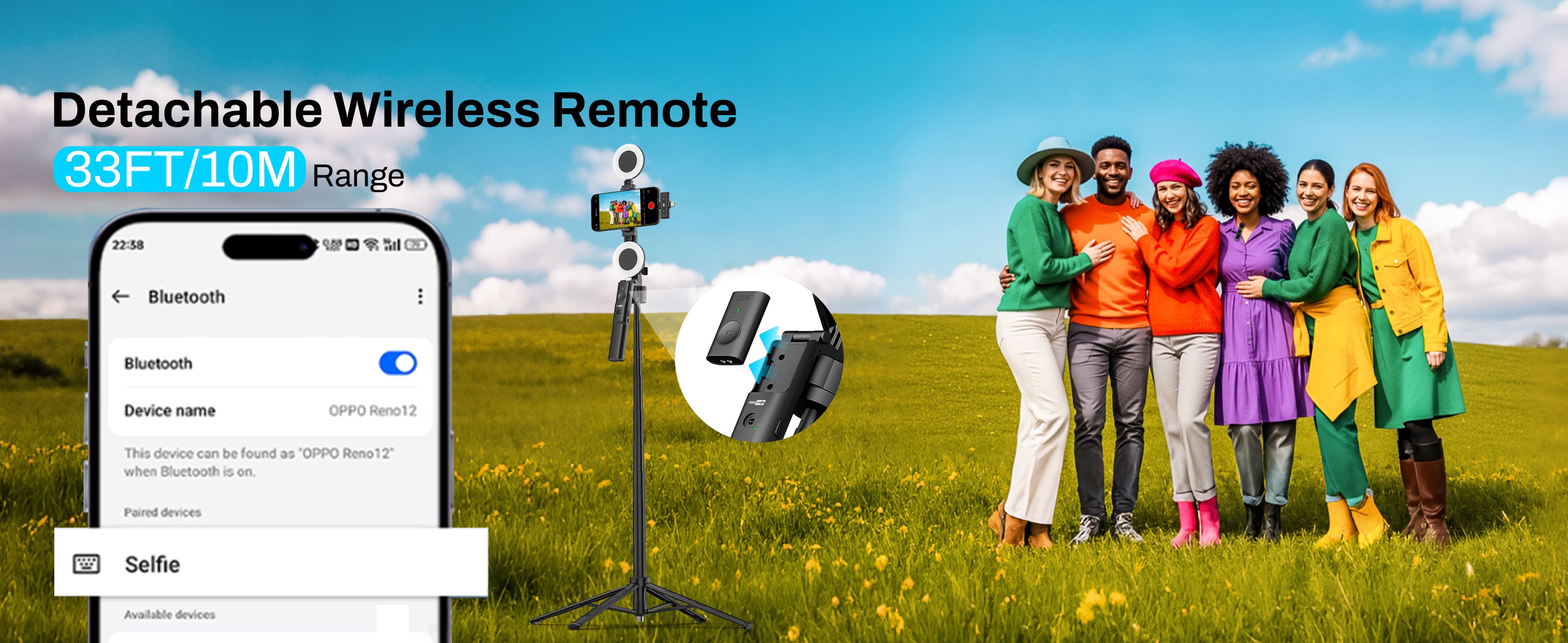 USKEYVISION R01 Kit with Face Tracking Tripod – product detail image 3