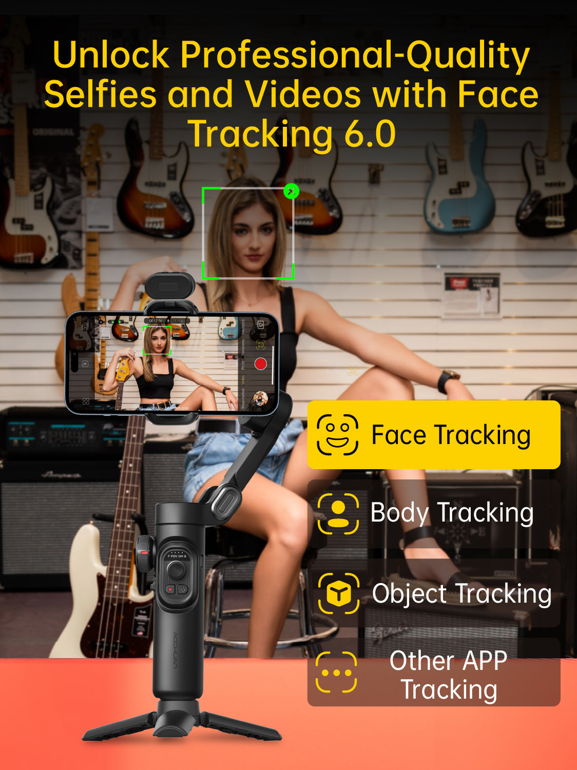 AOCHUAN Phone Gimbal Stabilizer Smart XE Kit