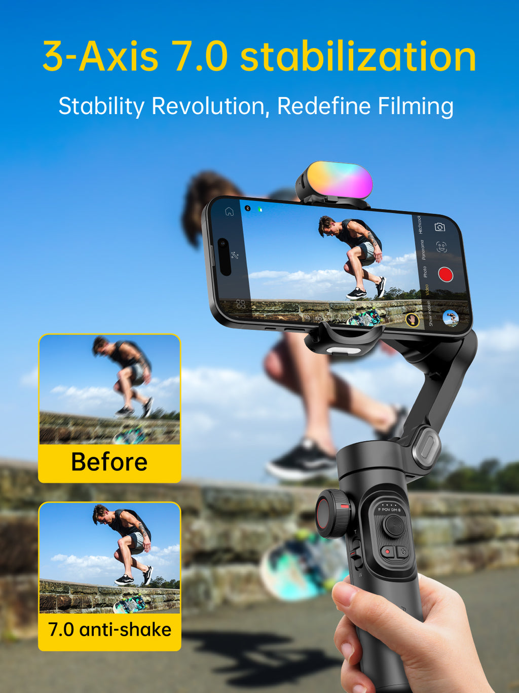 AOCHUAN Phone Gimbal Stabilizer Smart XE Kit